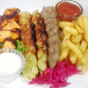 Kebab Mix (4 sk ) & Potato